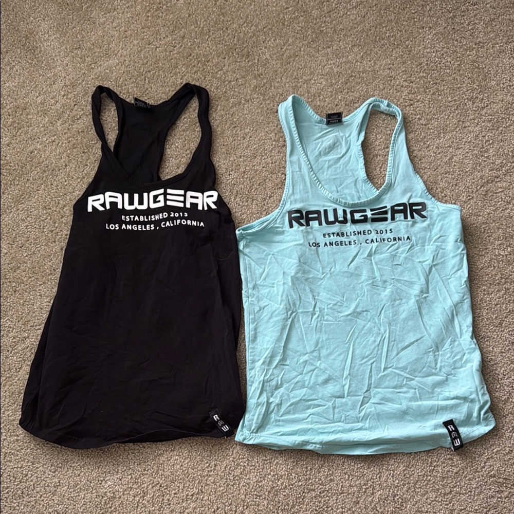 Barely Worn RawGear workout Tank Tops